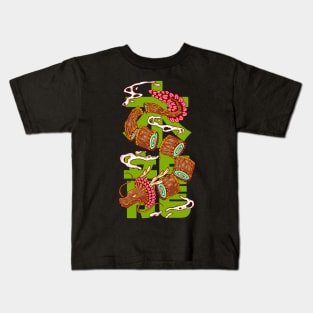 WOOD DRAGON (Spring) Kids T-Shirt